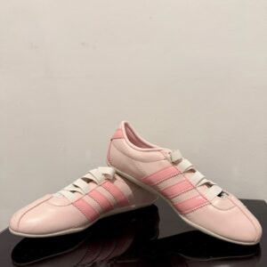 Sepatu Adidas Tokyo Mary Jane Sandy Pink White Women Casual Sneakers Wanita Sepatu Kasual