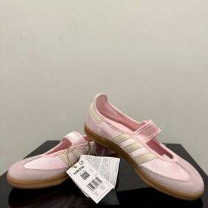 Sepatu Adidas Samba Jane Sandy Pink Cream White Women Casual Sneakers Wanita Sepatu Kasual
