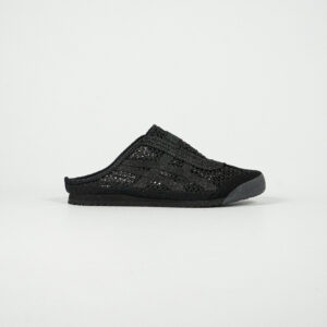 Sepatu Onitsuka Tiger Mexico 66 Sabot Black Allblack Unisex Sneakers Casual Authentic