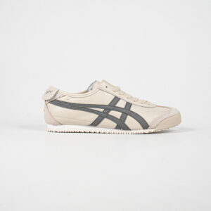 Sepatu Onitsuka Tiger Mexico 66 Slip On Grey Cream Unisex Sneakers Casual Authentic