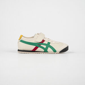 Sepatu Onitsuka Tiger Mexico 66 Kids Birch Green Red Yellow Sneakers Casual Authentic