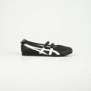 Sepatu Onitsuka Tiger Mexico 66 Patou Ballerina Black White Unisex Sneakers Casual Authentic