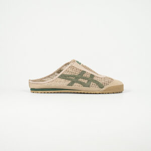 Sepatu Onitsuka Tiger Mexico 66 Sabot Beige Green Unisex Sneakers Casual Authentic